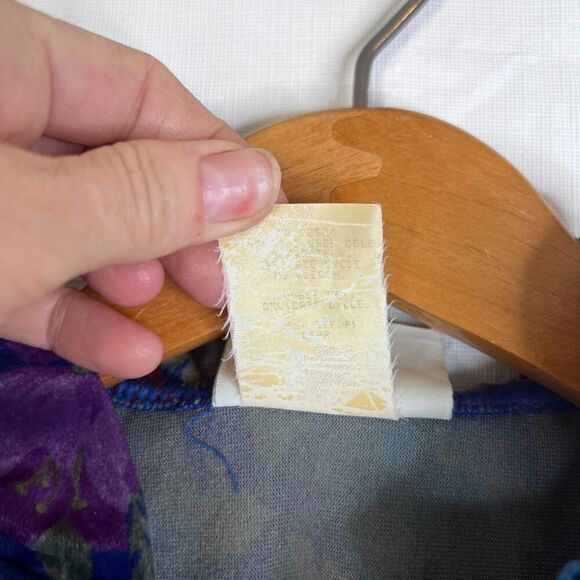 Gilligan & O'Malley Vintage Velour Long Night Dress Pajama Robe Sleep Wear Small - Picture 7 of 11